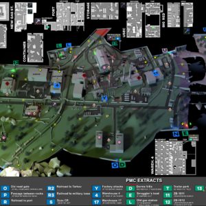 Escape From Tarkov Customs Map EFT